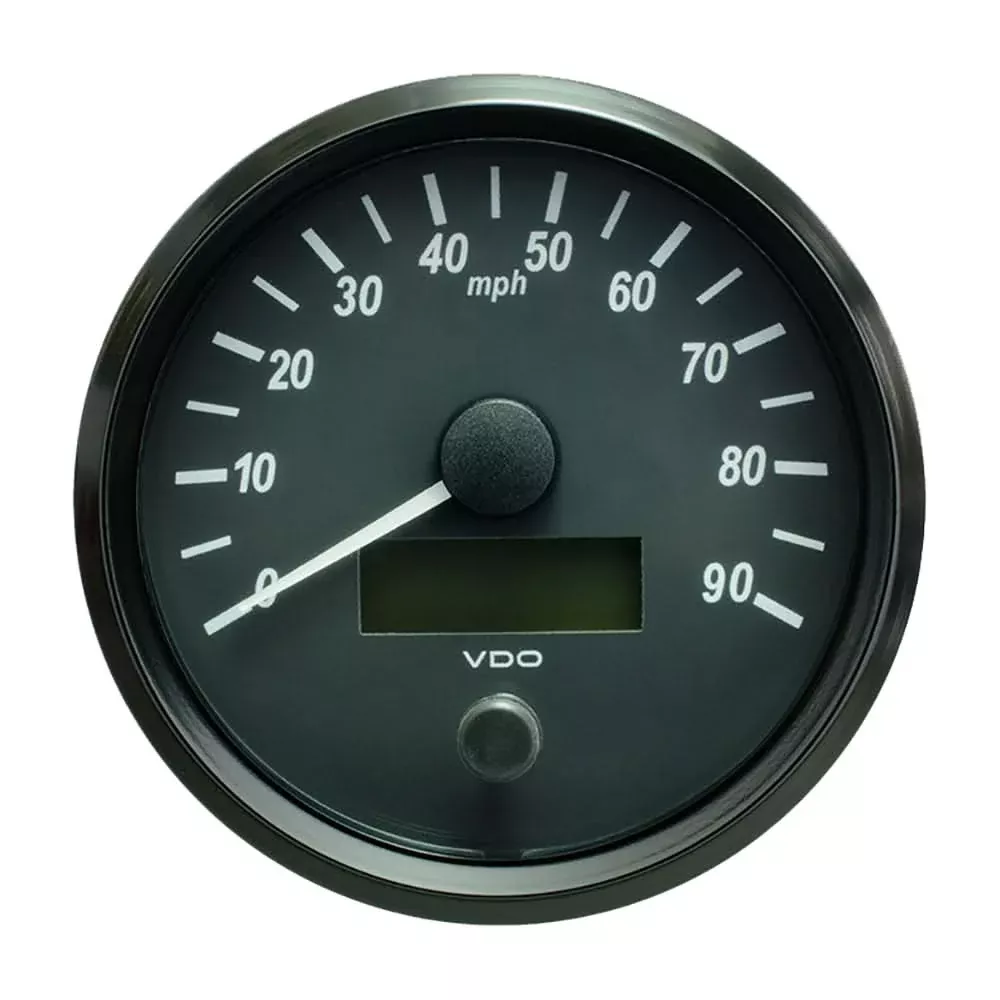 VDO SingleViu 100mm (4") Speedometer - 90 MPH - A2C3832870030