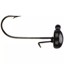 Venom Lures Ven Rig Hooks - 1/0 - 4 Pack - 1/8 oz. - Black