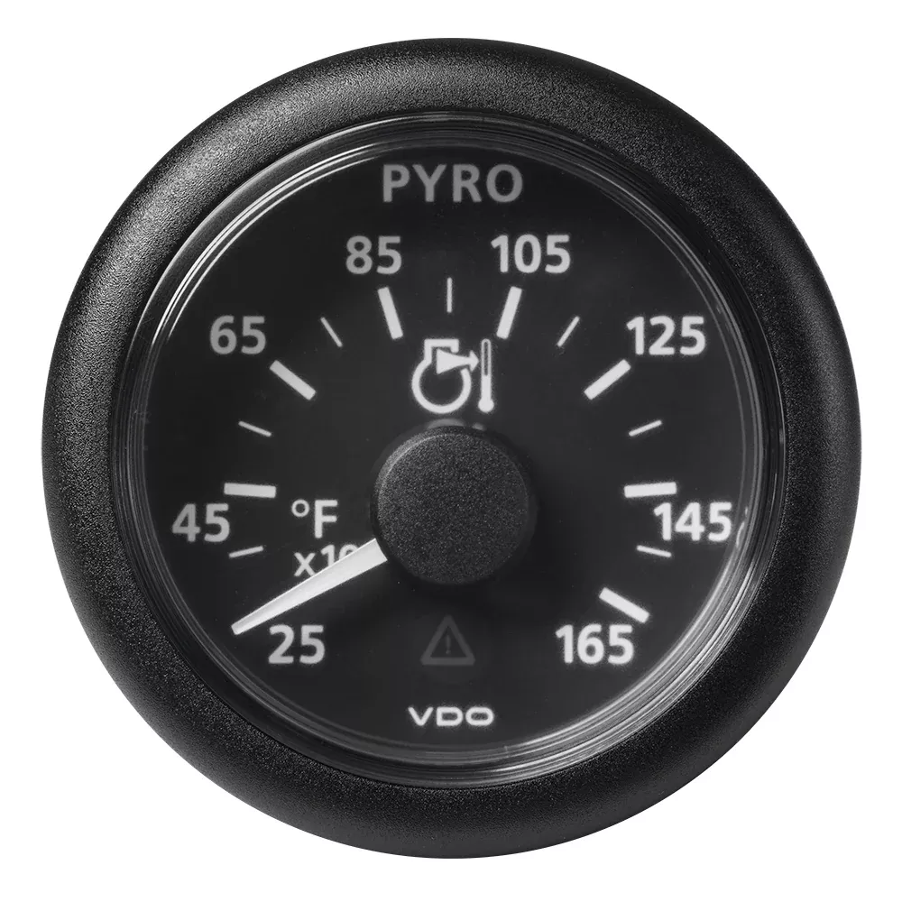 Veratron 52 MM (2-1/16″) ViewLine Pyrometer – 250 to 1650F – Black DialBezel [A2C59512334]