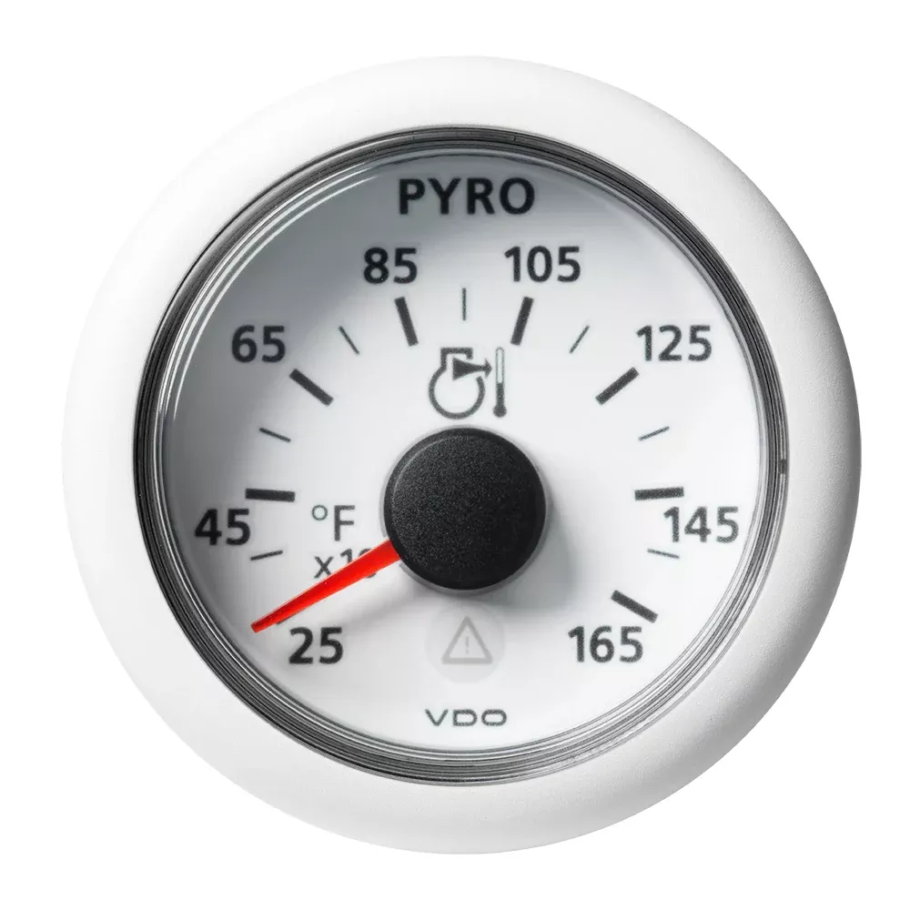 Veratron 52 MM (2-1/16″) ViewLine Pyrometer – 250 to 1650F – White DialBezel [A2C59512335]