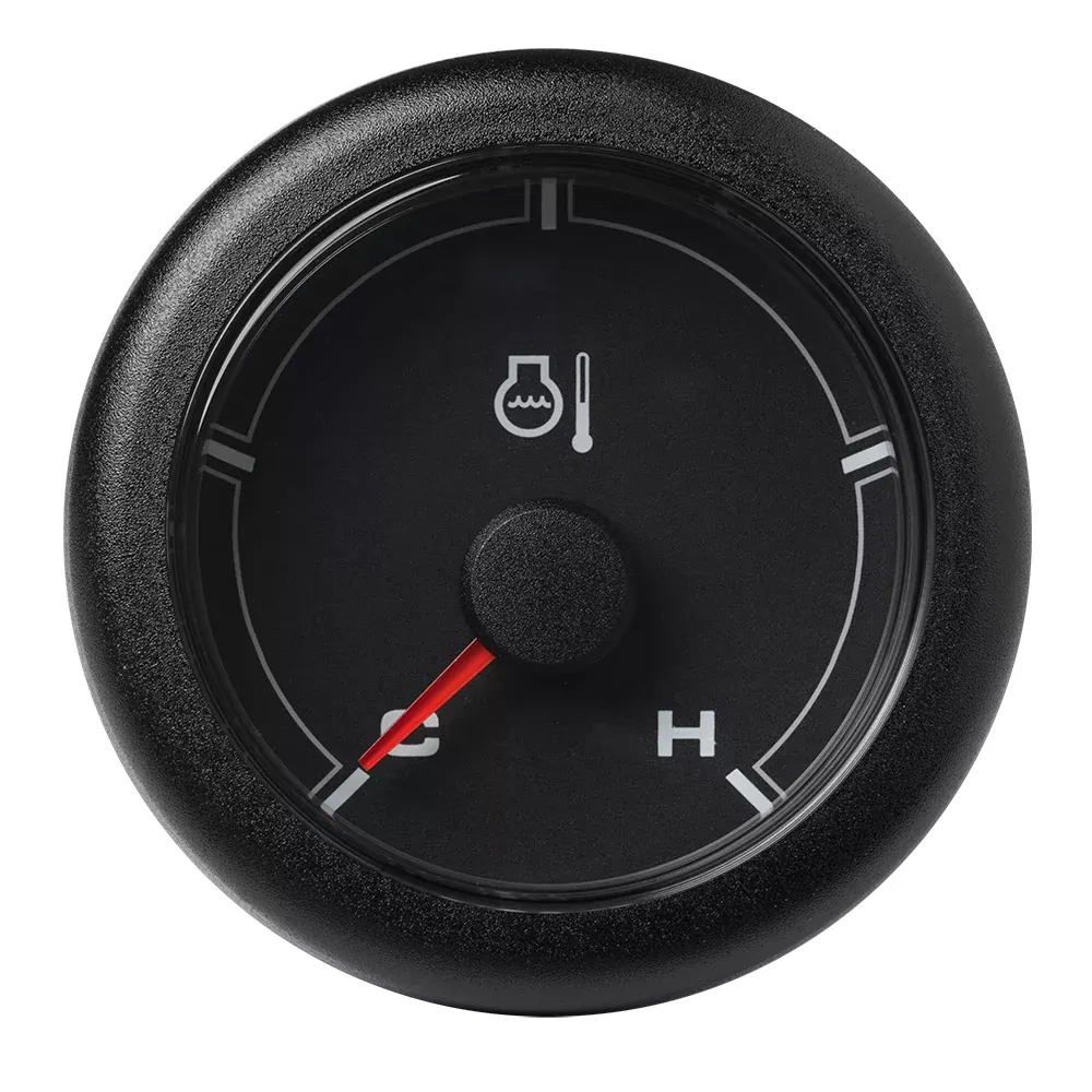 Veratron 52MM (2-1/16″) OceanLink Coolant Temperature Gauge (250F) – Black DialBezel [A2C1065980001]