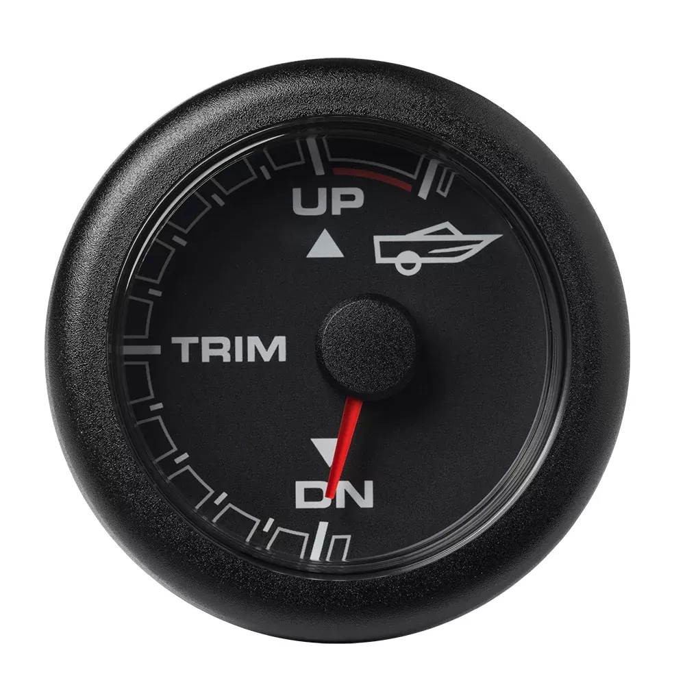 Veratron 52MM (2-1/16″) OceanLink Engine Trim Gauge – Black DialBezel [A2C1065830001]