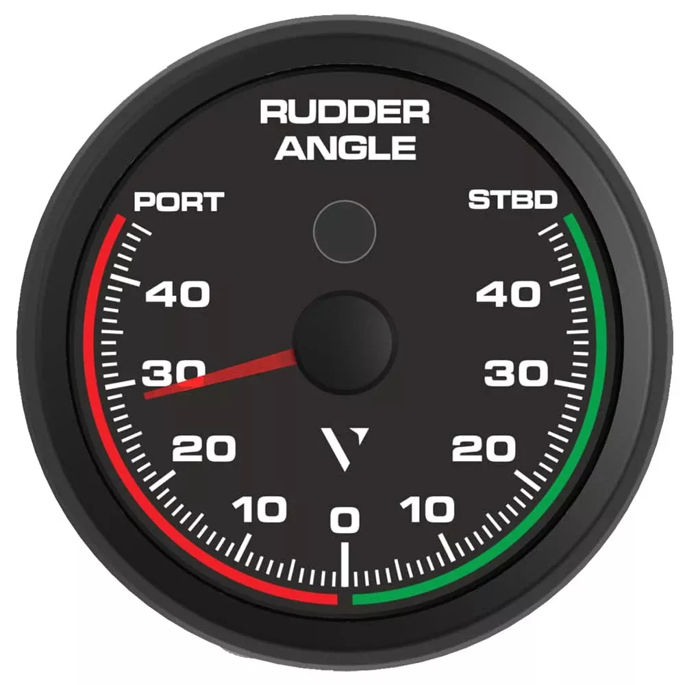 Veratron Professional 85MM (3-3/8") Rudder Angle Indicator for NMEA 0183 - B00067401