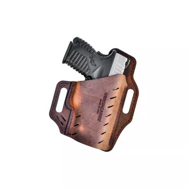 Versacarry Guardian Owb W/Flx Vent Rh Leather Sig P365 Brown