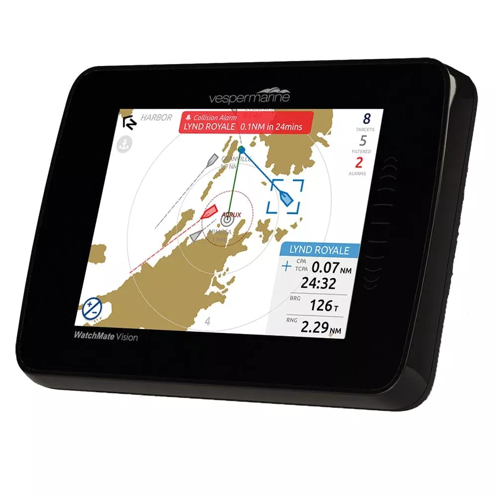 Vesper WatchMate Vision² smartAIS Transponder – Touchscreen Display