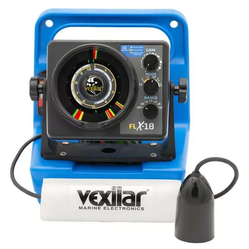 Vexilar FLX-18 Genz Pack w/12 Degree Ice-DucerDD-100