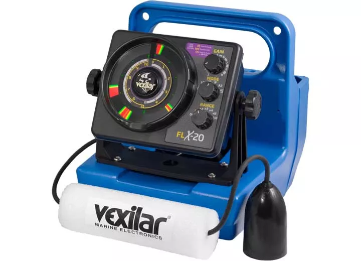 Vexilar Genz Pack FLX20 w/12 Degree Ice Ducer• GPX2012