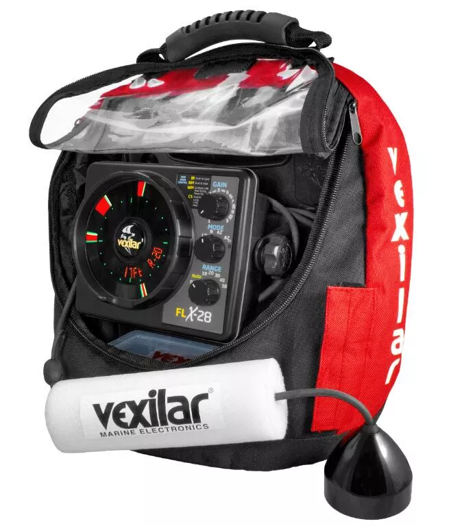 Vexilar Pro Pack FLX28 LI w/ Pro View Ice-Ducer• PPLI28PV