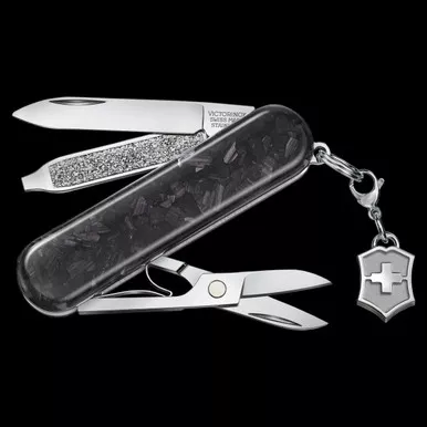 Victorinox Classic SD Brilliant 58mm Carbon Folding Knife