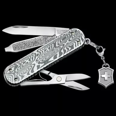 Victorinox Classic SD Brilliant Damast Folding Knife