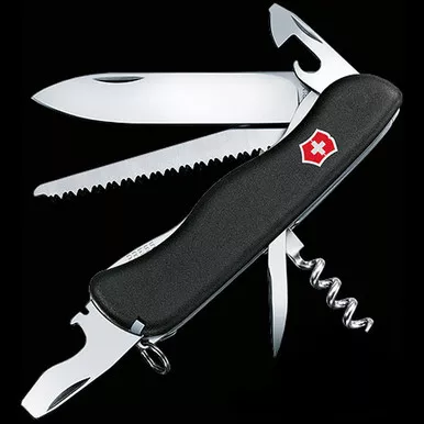 Victorinox Forester 111mm Black Folding Knife