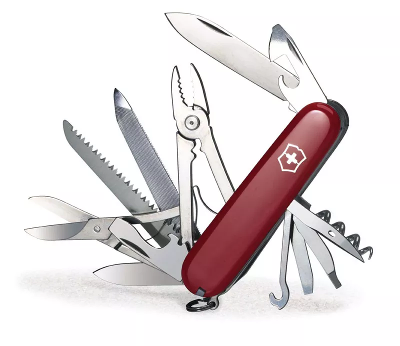 Victorinox Swiss Army Handyman Knife – Red