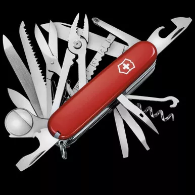 Victorinox Swiss Champ 91mm Red Folding Knife