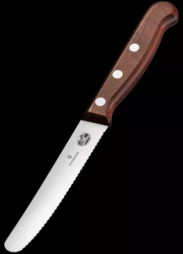 Victorinox Swiss Classic Tomato & Table Knife Wood Fixed Blade