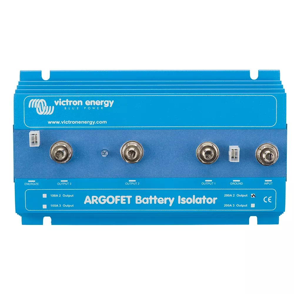Victron Argo FET Battery Isolator – 200AMP – 2 Batteries [ARG200201020R]