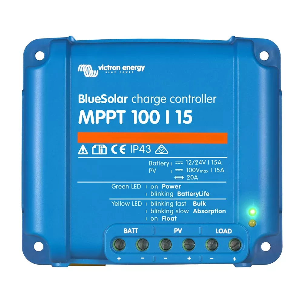 Victron BlueSolar MPPT Charge Controller – 100V – 15AMP [SCC010015200R]