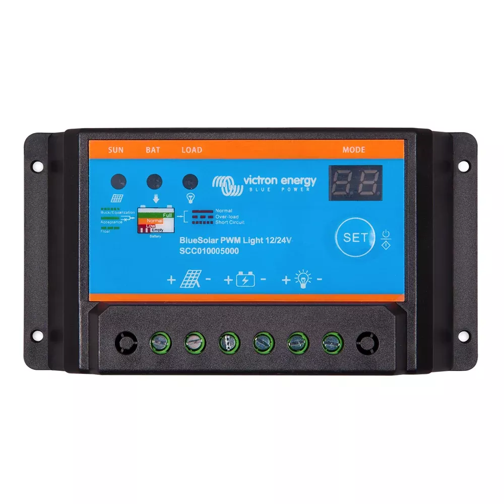 Victron BlueSolar PWM-Light Charge Controller – 12/24V – 30AMP [SCC010030020]