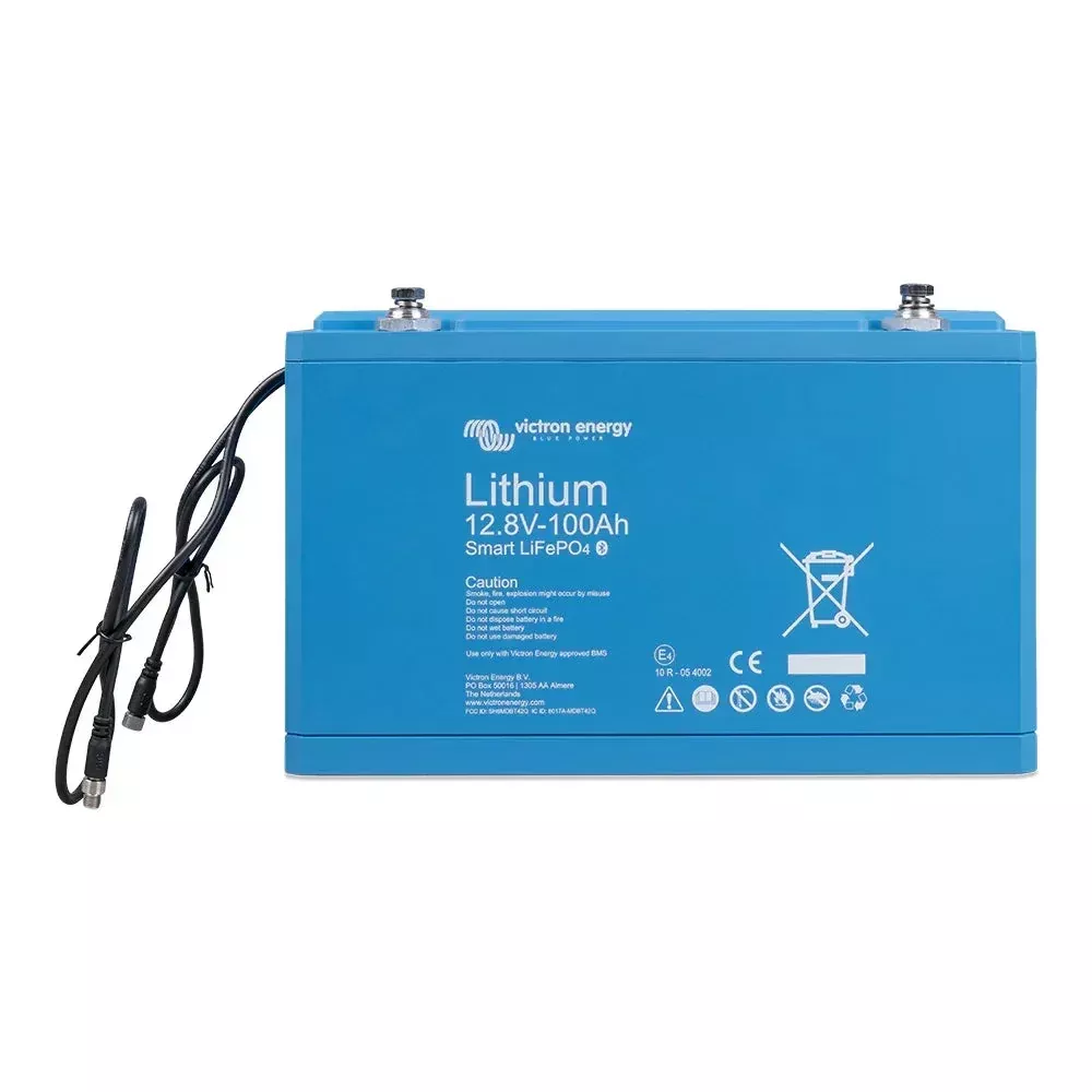 Victron Lithium Battery 12VDC – 100AH – Smart LifePO4 [BAT512110610]