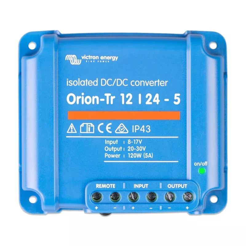 Victron Orion-Tr 12/24-5A 120W Isolated DC-DC Converter