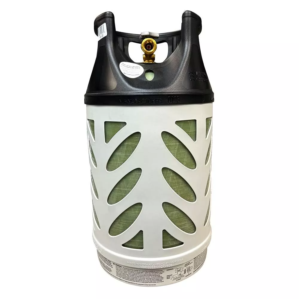 Viking Cylinders 22lb Vertical Fiberglass Composite LPG Cylinder with Type 1 Valve - OPD, DOT, TC Approved - 1420-0022