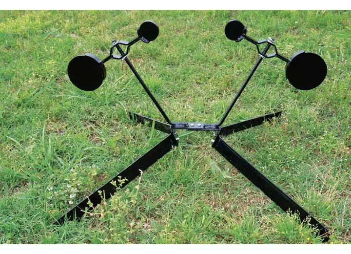 Viking Solutions Dual Spinner Target with 2″ and 4″ Gong Plates• VKS-VST001