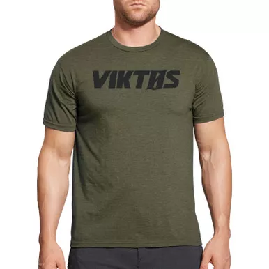VIKTOS Men's Tack Olive Heather Tee (18023)
