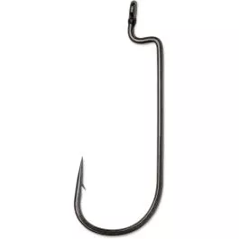 VMC HDWM Heavy Duty Worm Hooks – Black Nickel – 3/0 – 5 Pack