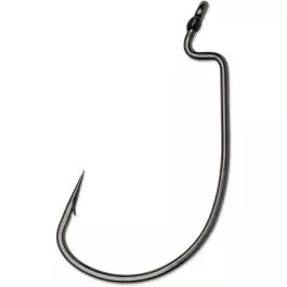 VMC HDWWG Heavy Duty Wide Gap Hooks - Black Nickel - #3/0 - 6pk.