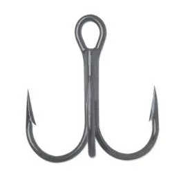 VMC Round Bend Treble Short Shank 25 Pack Sz.4