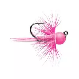 VMC Tungsten Bullfly Jig - 1/32 oz. - Glow Pink