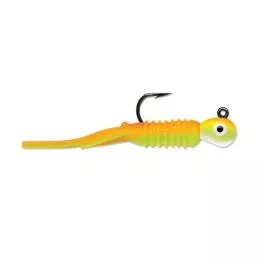 VMC Tungsten Nymph Jig - 1/32 oz. - Orange Chartreuse Glow