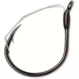 VMC WWK Wacky Weedless - Black Nickel - #1 - 5 Pack