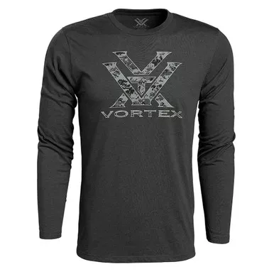 VORTEX Men's Digi Camo Core Logo LS T-Shirt