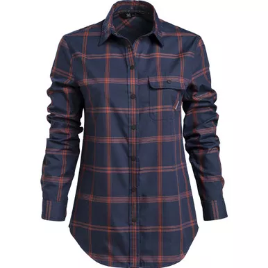 VORTEX Women's Trail Call Tech Flannel Long Sleeve Shirt