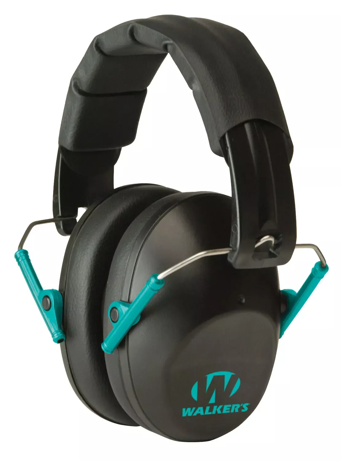 Walker’s Pro Low Profile Muff Polymer 22 dB Folding Over the Head Ear Cups, Adult