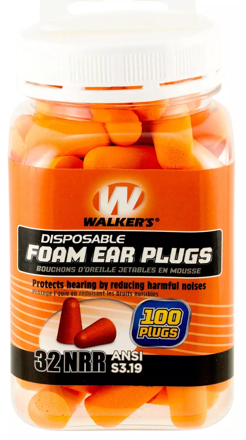 Walker'sFoam Ear Plugs33 dB
