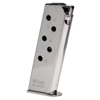 Walther Arms 2246011 PPK/S 380 ACP 7 rd Nickel Finish Magazine