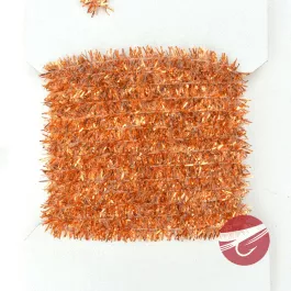 Wapsi Tinsel Chenille - Large - Flo Orange/Pearl