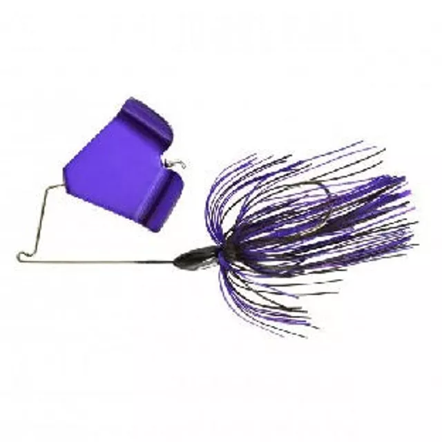 War Eagle Buzzbait – 3/8 Oz Black Purple #WE38BB56