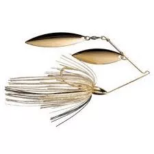 War Eagle Gold Frame Double Willow Spinnerbait 3/8 oz Spot Remover #WE38GW09