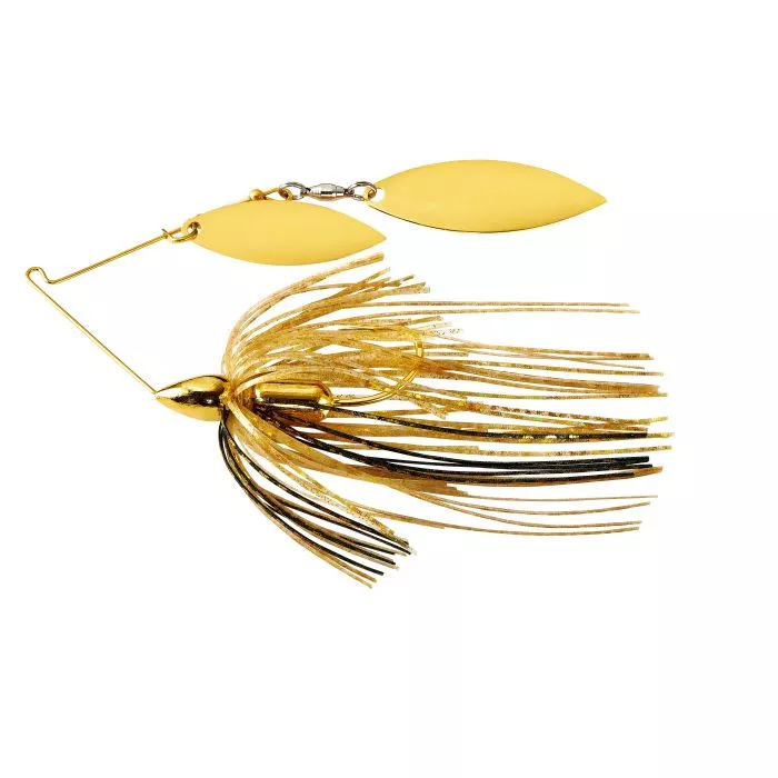 War Eagle Gold Frame Double Willow Spinnerbait#WE34GW50