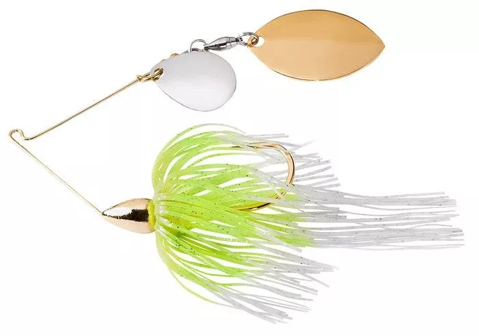 War Eagle Gold Frame Finesse Colorado / Turtleback Spinnerbait (5/16 oz)