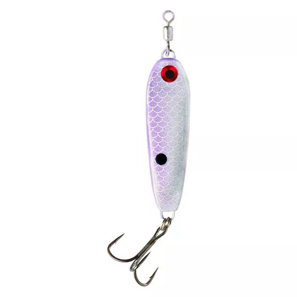 War Eagle Jiggin Spoon – 1/2 Oz Purple Shad #WE12JS329
