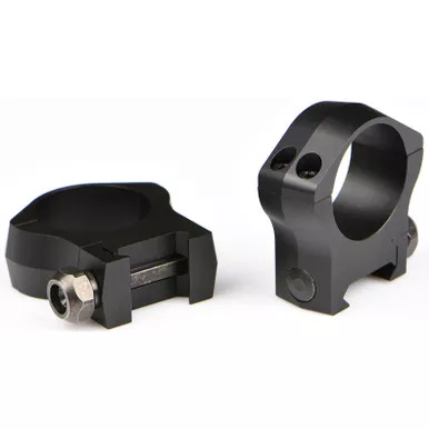 Warne 34mm Mountain Tech Picatinny-Style (STANAG) Rings Matte Low