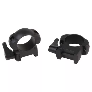 WEAVER Lever Lok 1in Medium Matte Top Mount Rings (49325)