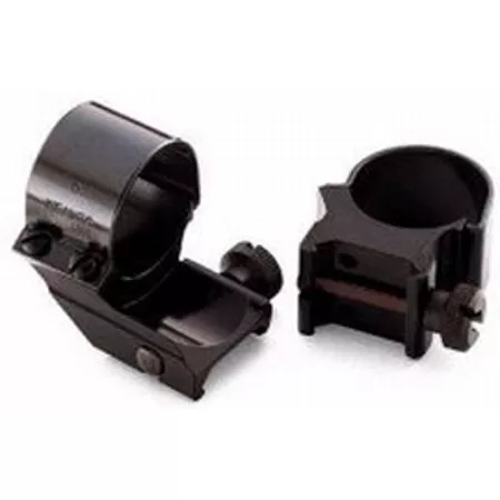 Weaver Top Mount 1″ Diam High Black #49060