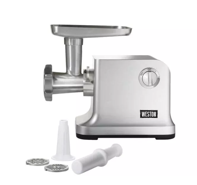 Weston #12 Electric Meat Grinder & Sausage Stuffer• 33-1301-W