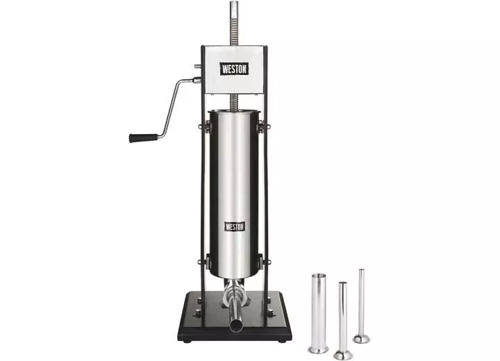 Weston 15 lb Dual Speed Vertical Sausage Stuffer• 86-1501-W