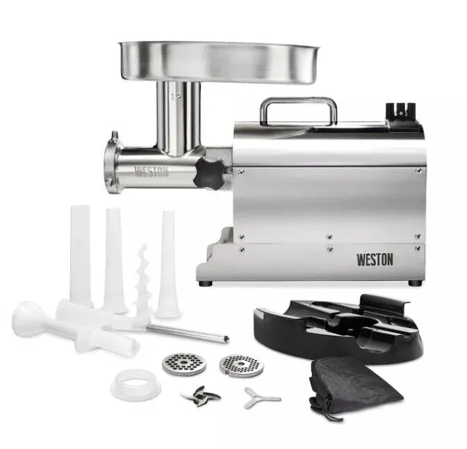 Weston Pro Series #12 Meat Grinder• 10-1201-W