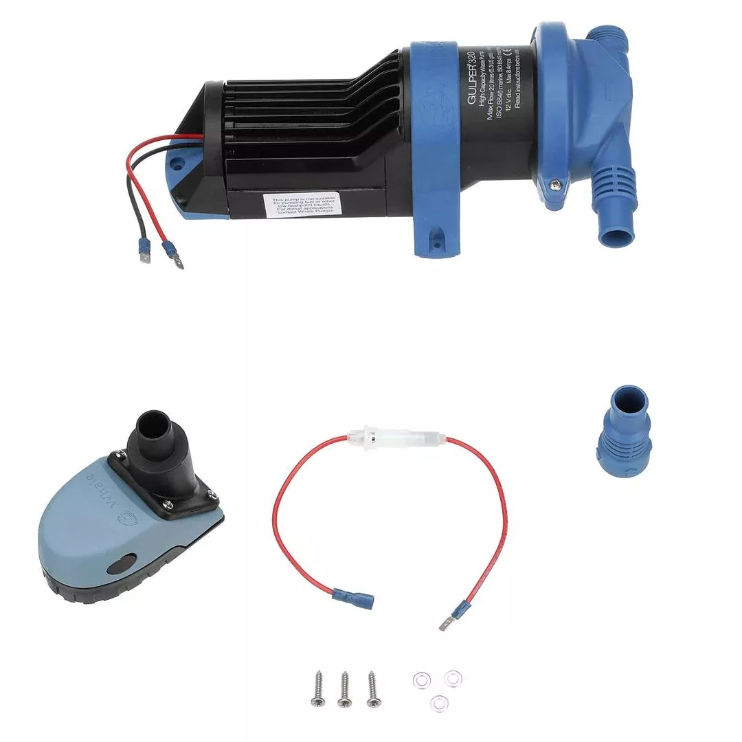Whale Gulper 320 12V 320 GPH Electric Diaphragm Bilge Pump• BP2052